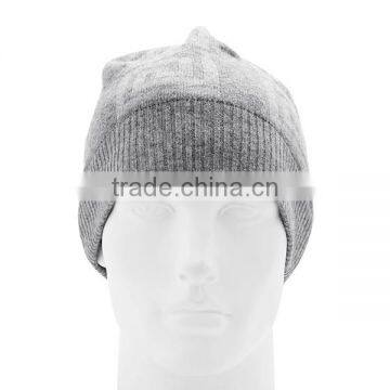 2016 High Quality Custom Logo Man Merino Woo Beanie photo-3