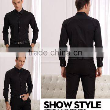 Custom 100% Cotton White Pant Shirt New Style Pant Men's Dress Shirt Design photo-5