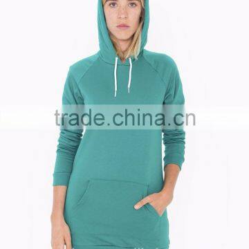 100% Cotton Classic Hoody Pullover Women Blank Raglan Hoodie Wholesale 2016 photo-4