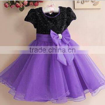 Walson Children Clothes Little Princess Dress Organza Dress Latest Children photo-3