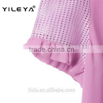 Net Style Latest Casual Summer Women Milk Silk Blouse, Transparent Saree Blouse,cheap Womens Blouses photo-5