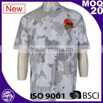 BSCI/ISO9001 Factory Dry Fit Breathable Fabric Italy Sublimation Ink Hotsale Cheap Custom Fishing Team Shirts photo-2