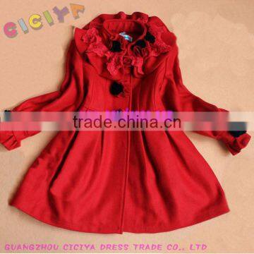 Fancy Winter Girl Woolen Coat photo-2