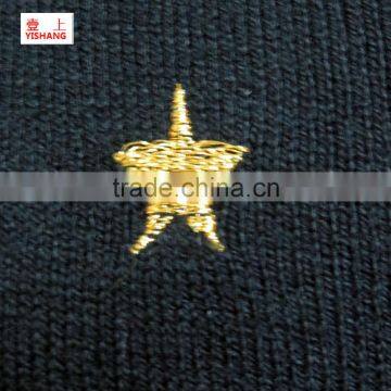 55%Cotton25%Viscose20%Nylon,Star Embroidery Sweater, photo-3