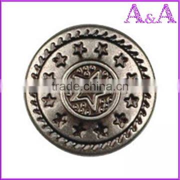 New Style Silver Nickel Free Jeans Button Custom Design Nickel Color Buttons for Jeans Washable and Hand Press photo-6