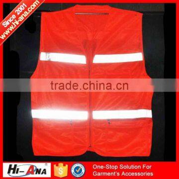 hi-ana reflective3 Rapid and efficient cooperation Ningbo reflective safety jackets