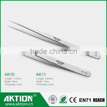 Precision Professional Watchmakers Tweezers Pointed Straight AK-11 photo-2