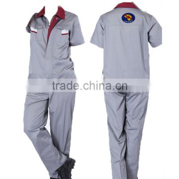 Short Sleeve Cotton Used Workwear Worker Uniform Manufacturers