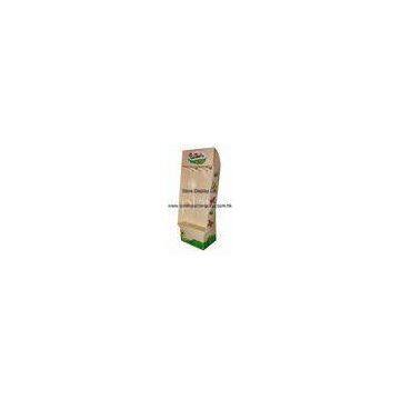 Cute fashion with Laminating Surface Cardboard Floor Displays for showing for kids toys