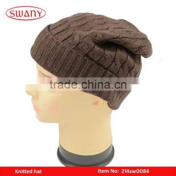 fabric optic hat knitted fashion hat