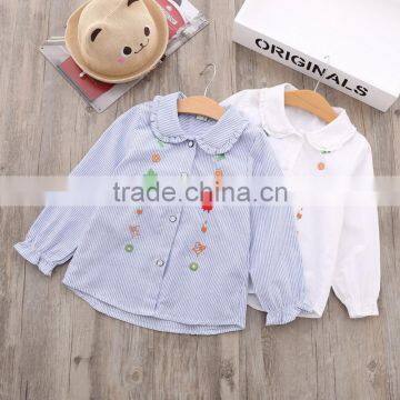 Cheap children shirt kids clothing apparel baby girl clothes shirt design