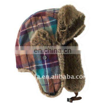 fashional newest super soft cozy popular warm knit trapper hat