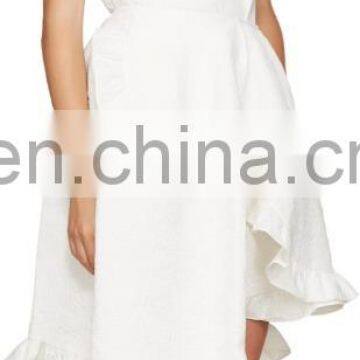 New Fashion Lady Blouse & Top Designs Ivory Beaded Collar Woman Blouse photo-5