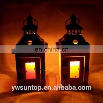 Antique Wooden Lantern Wedding Favors Romantic Decorations