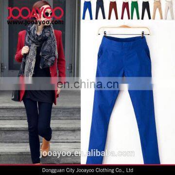 Hot women's high waist stretch skinny leggings pencil pants slim fit
