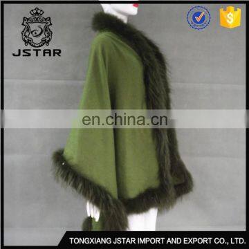 Superior Quality Raccoon Fur Coat Newest Free Size Poncho