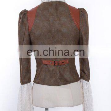 Steampunk Long Sleeve Style Blouse-jacket photo-3