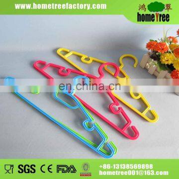 colorful plastic clothes hanger