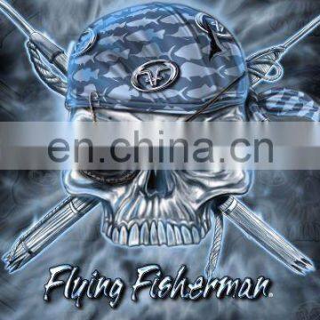 Cool flying fisherman seamless tube elastic bandana