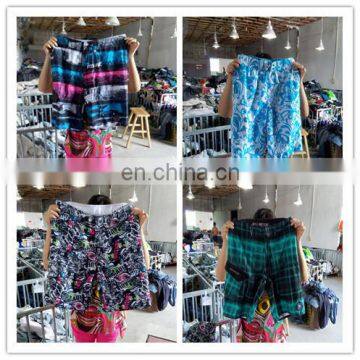 bundles of used clothing credential korean short pants wholesale branded