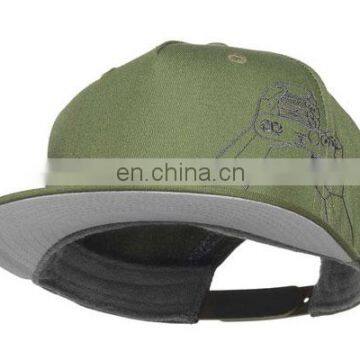 Embroidery Cotton Baseball Cap / Boys Girls Snapback Hip Hop Flat Hat