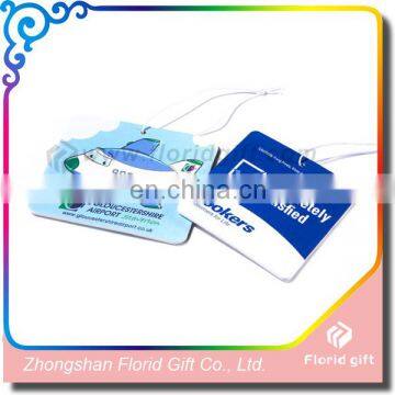 Advertising Promotional Logo Printed Paper Car Air Freshener photo-4