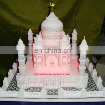 Beautiful Marble Taj Mahal Model Replica