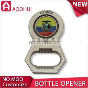 Top copper souvenir metal bottle opener