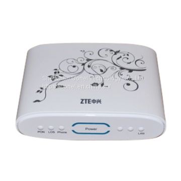 EPON ONU Zte ZXA10 F412 1GE+1FE+1POTS EPON ONT with English firmware