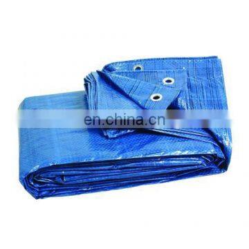 4mx6m Blue Color Reinforced Heavy Duty PE Fabric Tarpaulin photo-2