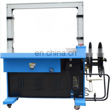 Semi Automatic Large Suitcase Strapping Pack Machine From China Factory,Manual Hand Control PP Strapping Band