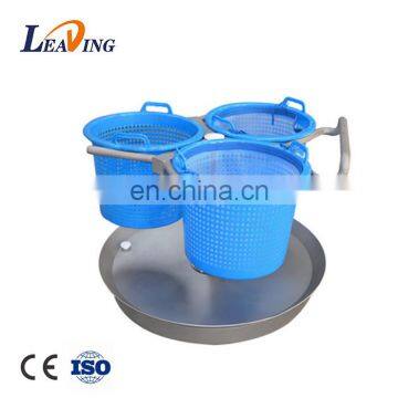 Fruit Vegetable Stainless Steel Trolley Basket Carousel