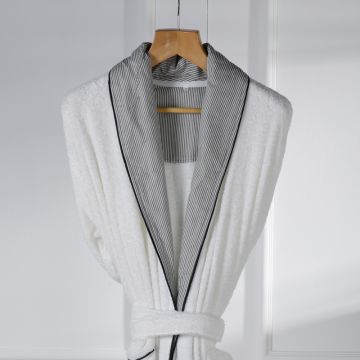 Eliya 5 Star Hotel Hot Sale White 100% Cotton Bathrobe