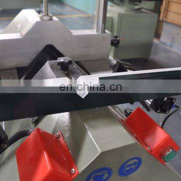 V-notch Cutting Saw PVC and Aluminum Windows Making Machine / High Quality UPVC V Cutting Machine Single Head 90 Degree Saw photo-5