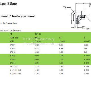 female pipe elbow5504