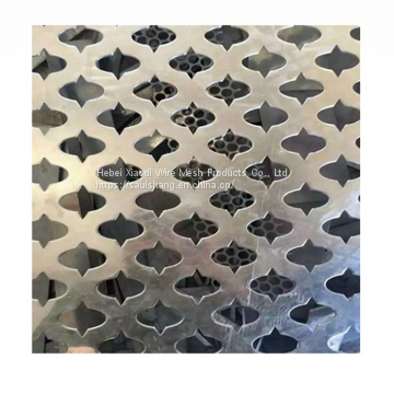 perforated metal railing panel