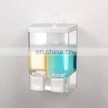 Factory Direct Sales New Double-Head Plastic Integrated Soap Dispenser