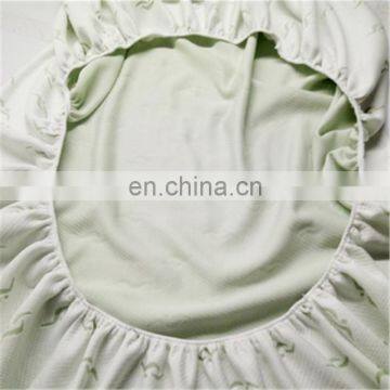 Premium Waterproof Crib Mattress Protector Bamboo Jacquard Fitted Sheet photo-4