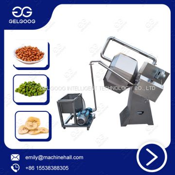 Industrial Fried Beans Flavoring Machine/Automatic Green Beans Seasoning Equipment