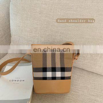 6392/ Hot Sales Fashion Kids Shoulder Bag Khaki All-matched High Quality Girl's Bag photo-3