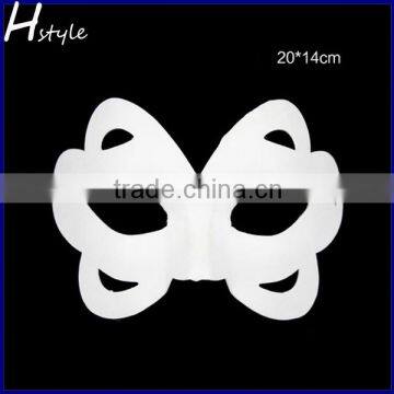 Paper Pulp DIY Party Supplies White Masks Party Masks Halloween Masks