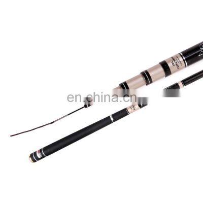 China Hot Selling 3.6 m 3.9 m 4.5 m 4.8 m 5.4 m 5.7 m 6.3 m Carbon Telescopic Rod Hing Quality Carbon Fiber Taiwan Fishing rod