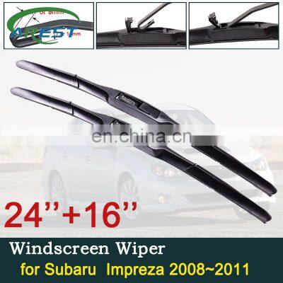 for Subaru Impreza GE GV GH GR 2008 2009 2010 2011 Car Wiper Blade Front Window Windscreen Windshield Brushes Car Accessories