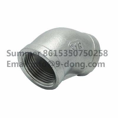 Stainless Steel Pipe Fittings 45 LB Elbow Npt photo-3