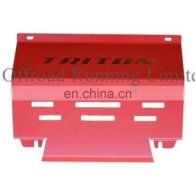 steel skid plate for triton 2015+ 4x4 engine protect guard