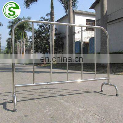 Removable 1.2m high concert crowd control barrier ss304 crowd control barriers