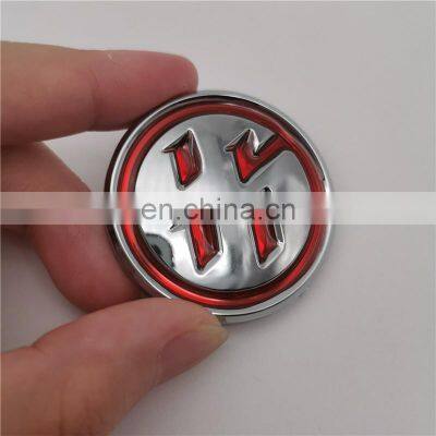 Chrome Plastic Custom 3D Logo Nameplate Auto Emblem Car Badge Sticker For GT