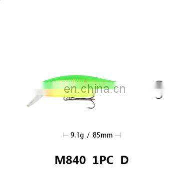 Handmade 8.5cm 9.1g Artificial Bait Fishing Lure Freshwater Saltwater Hard Plastic Fishing Lure Floating Minnow Fish Lure photo-4