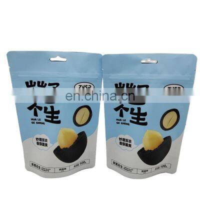 Moq 500 Custom Potato Chip Bags digital printing pouch  Food Grade Zipper Bag Stand Up Ziplock Pouch For Food