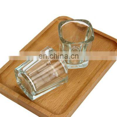 High Quality Transparent Clear Shot Glass Jar